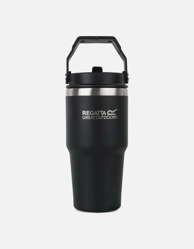 Thermulate Insulated 0.6L Carry Handle Flip Straw Tumbler