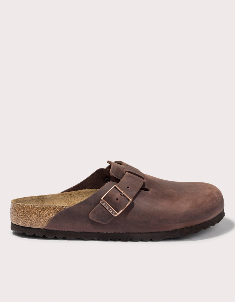 Boston Soft Footbed Oiled Leather Clog