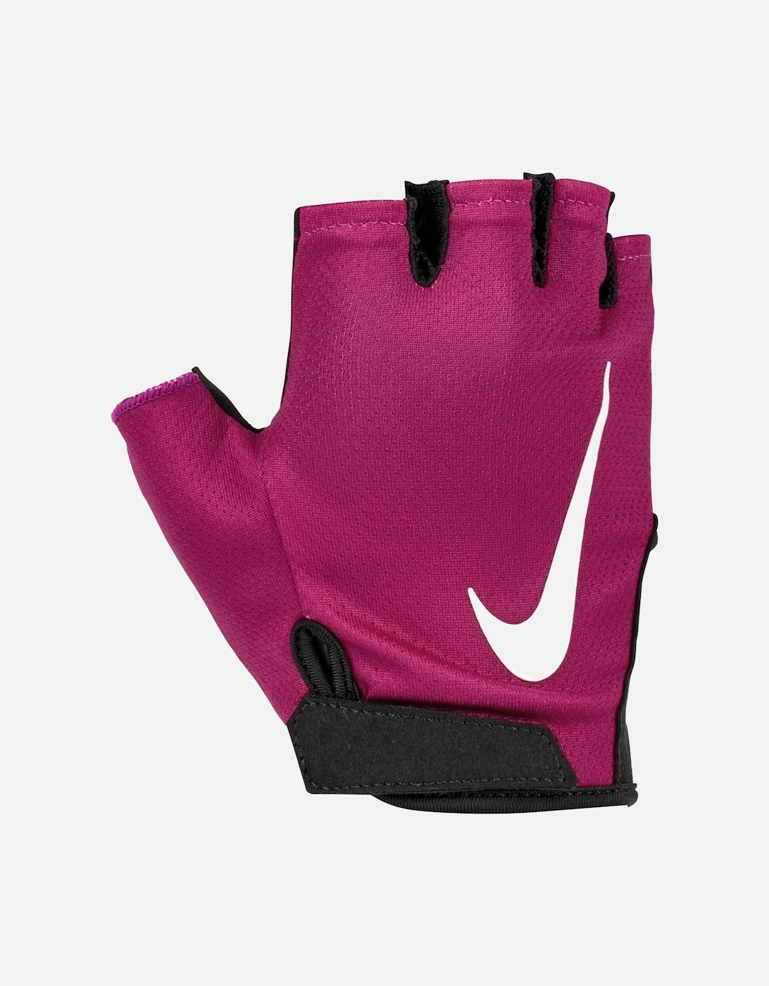 Womens Nike Womens/Ladies Gym Essential 2024 Fitness Fingerless Gloves - Black/Multi - Size: M