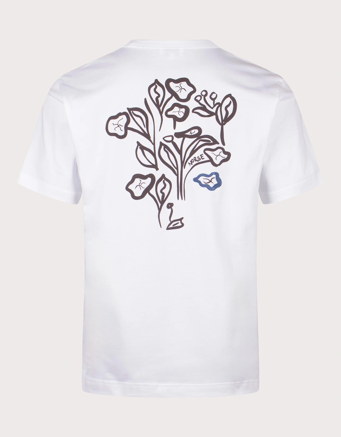 Holger Organic Cotton Poppy T-Shirt, 4 of 3