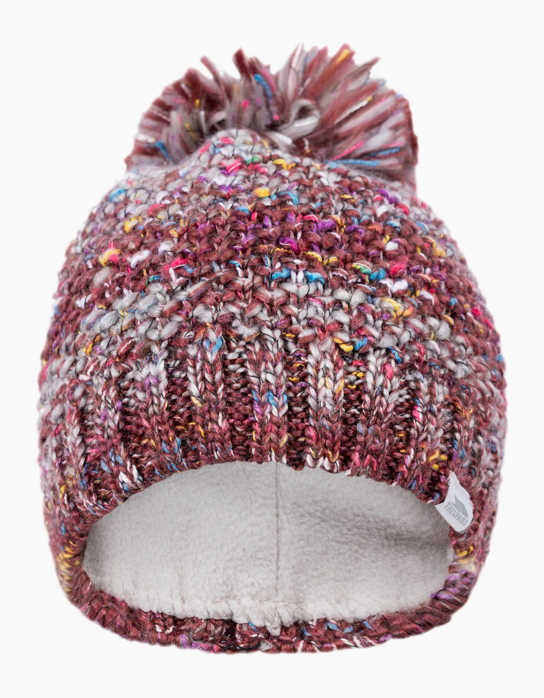 Trespass Women's Dark Cherry / Zabella Knitted Beanie - Size: One Size