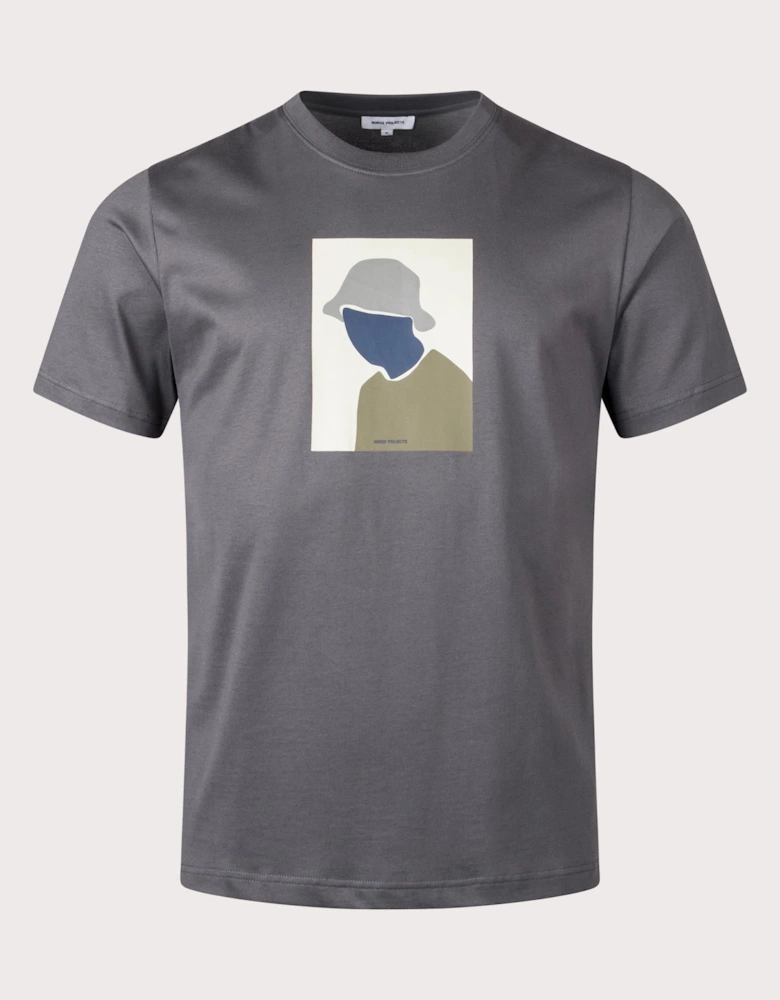 Johannes Organic Cotton Bucket Hat Print T-shirt