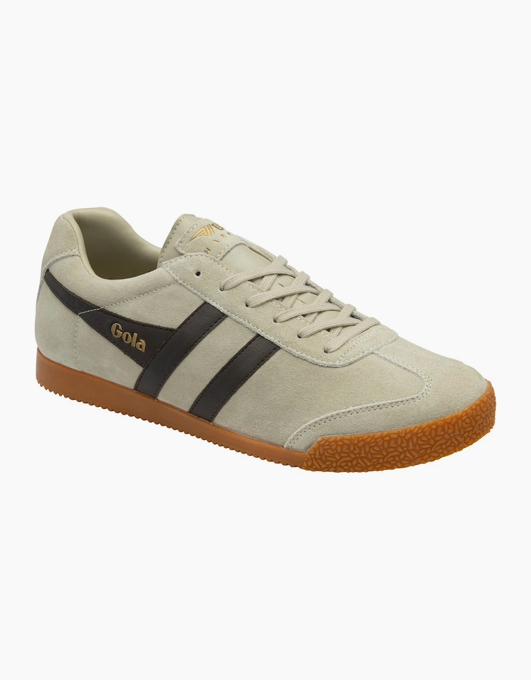 Gola Men's Harrier Suede Mens Trainers - Tan - Size: 10