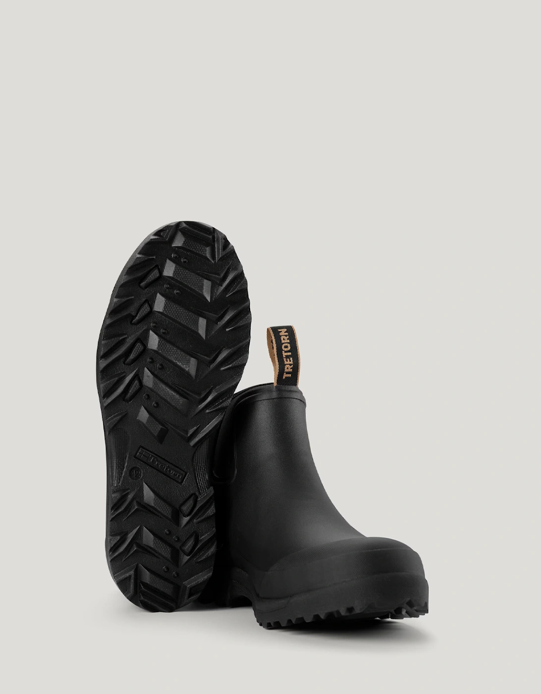 Terrang Unisex Low Neo Rubber Boot Black