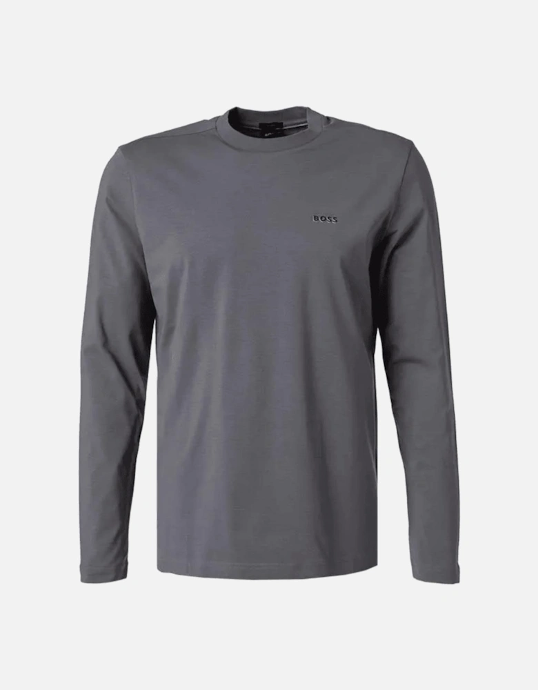 Tee Relaxed Fit Long Sleeve Grey T-Shirt