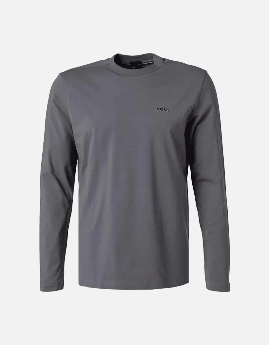 Tee Relaxed Fit Long Sleeve Grey T-Shirt, 4 of 3