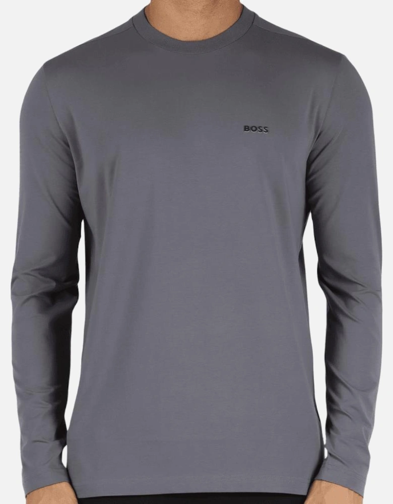 Tee Relaxed Fit Long Sleeve Grey T-Shirt