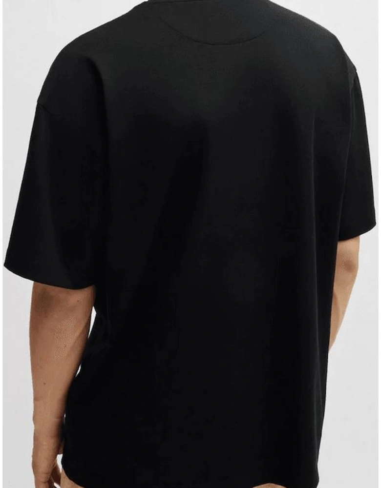 Asil_LB Swan Logo Black T-Shirt