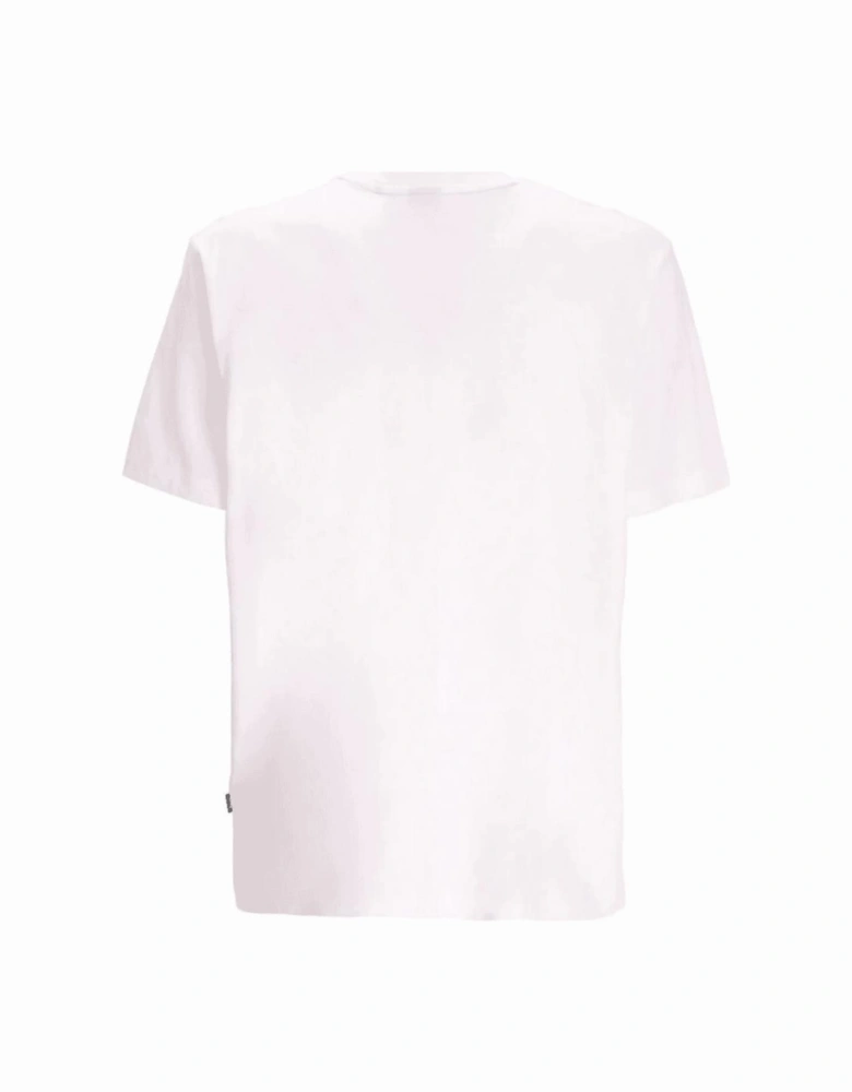 C_Thompson Print Logo White T-Shirt