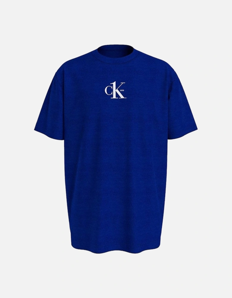 CK One Swimwear Beach T-Shirt, Bold Blue