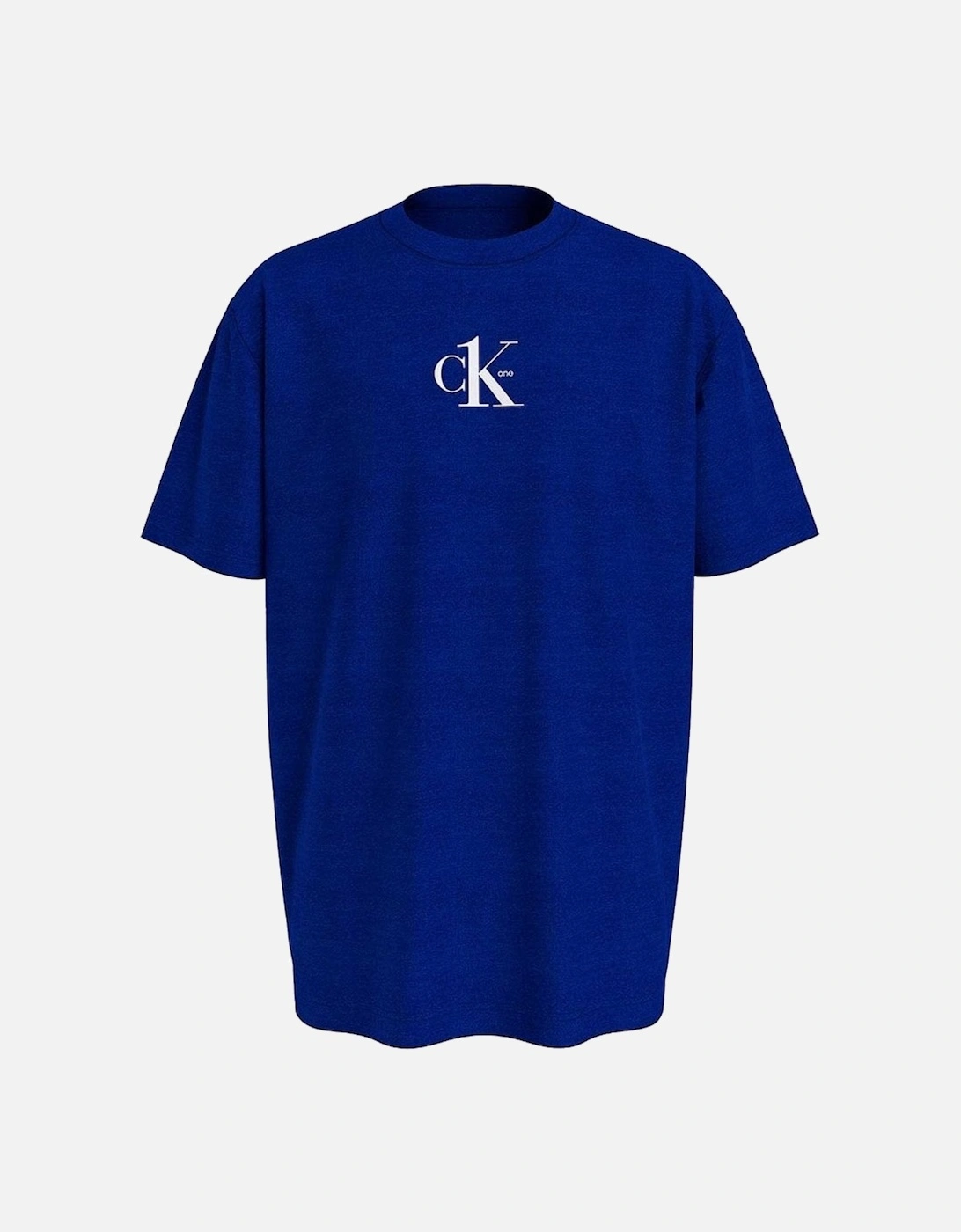 Calvin Klein Men's CK One Swimwear Beach T-Shirt, Bold Blue - Size: 36