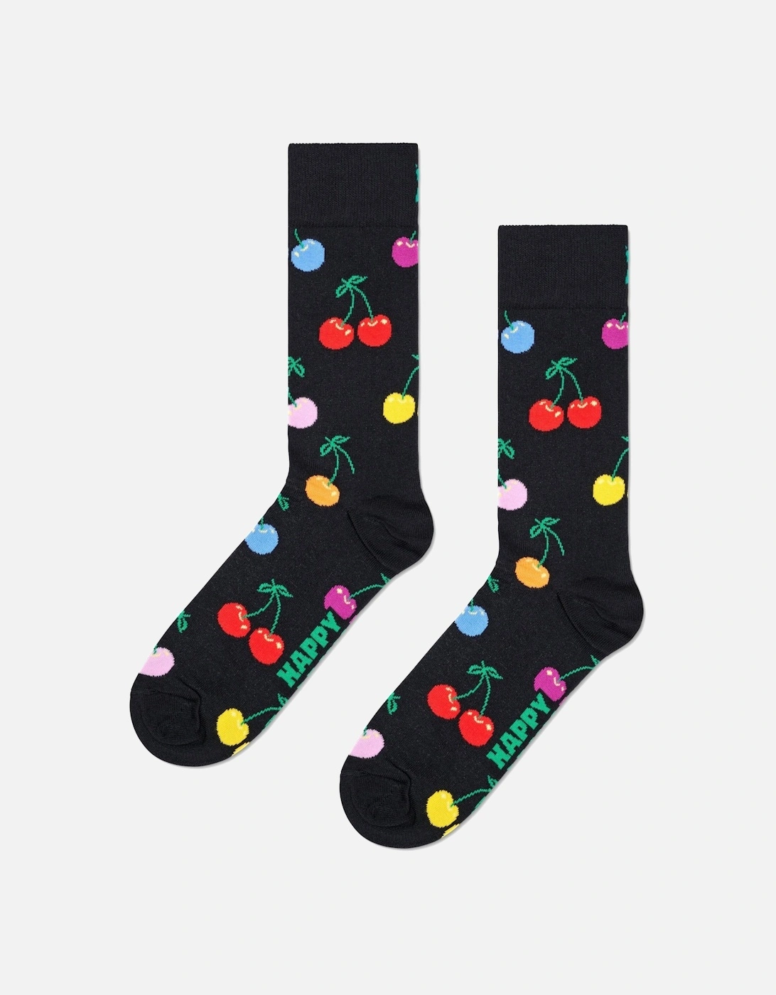 3-Pack Bananas, Cherries & Burgers Socks, Navy/Black