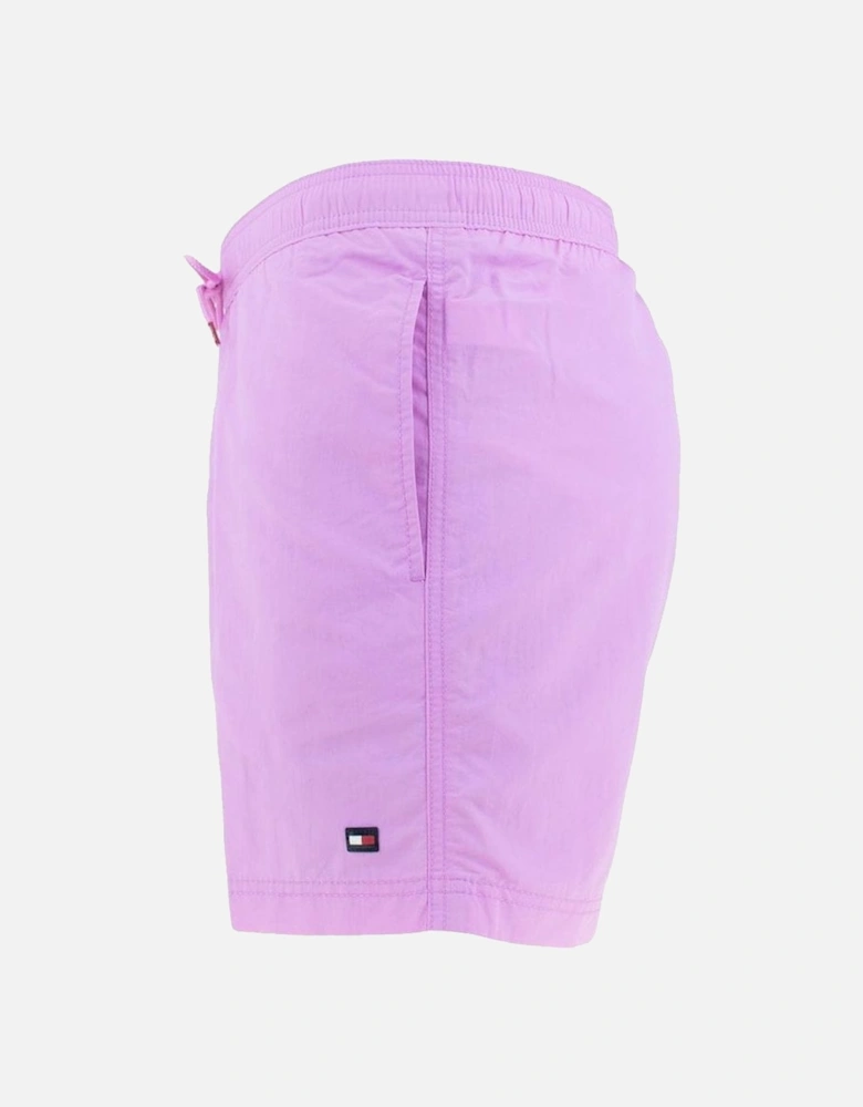 Medium Drawstring Swim Shorts, Cosmic Lilac