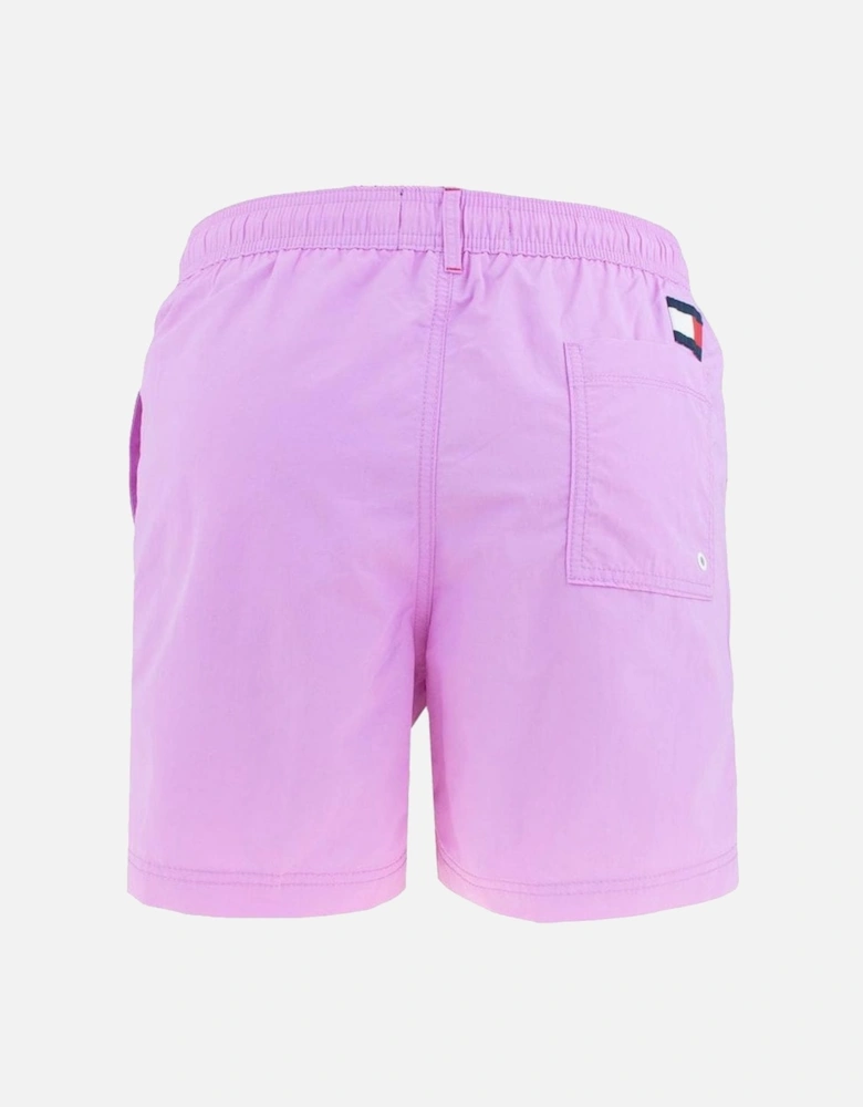 Medium Drawstring Swim Shorts, Cosmic Lilac