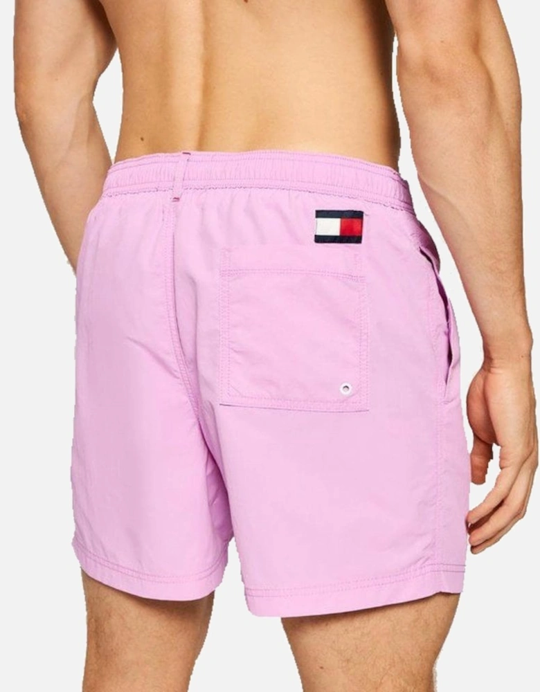 Medium Drawstring Swim Shorts, Cosmic Lilac