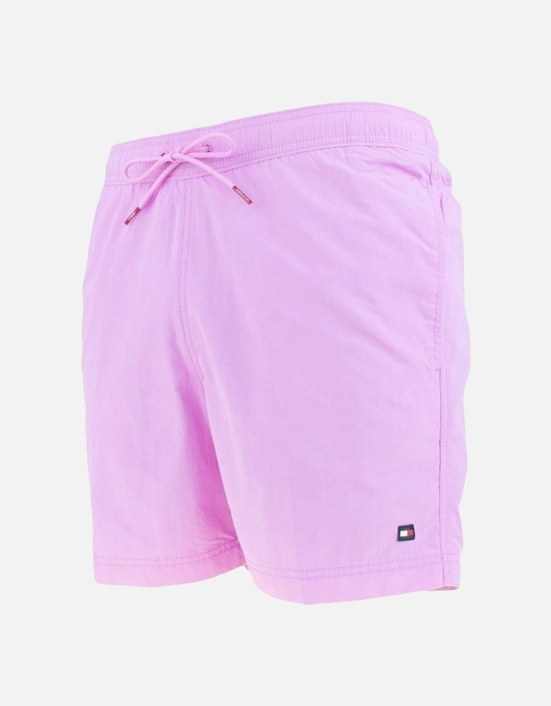 Medium Drawstring Swim Shorts, Cosmic Lilac