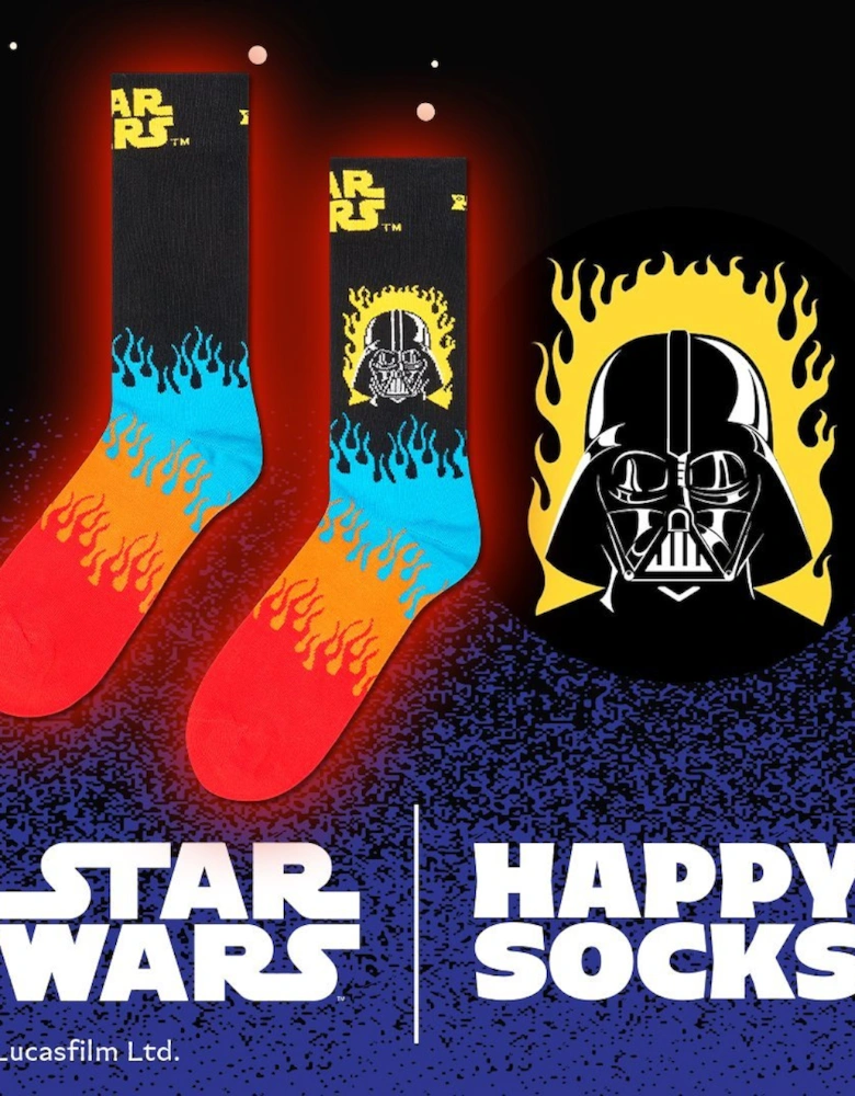 Star Wars Darth Vader Socks, Black