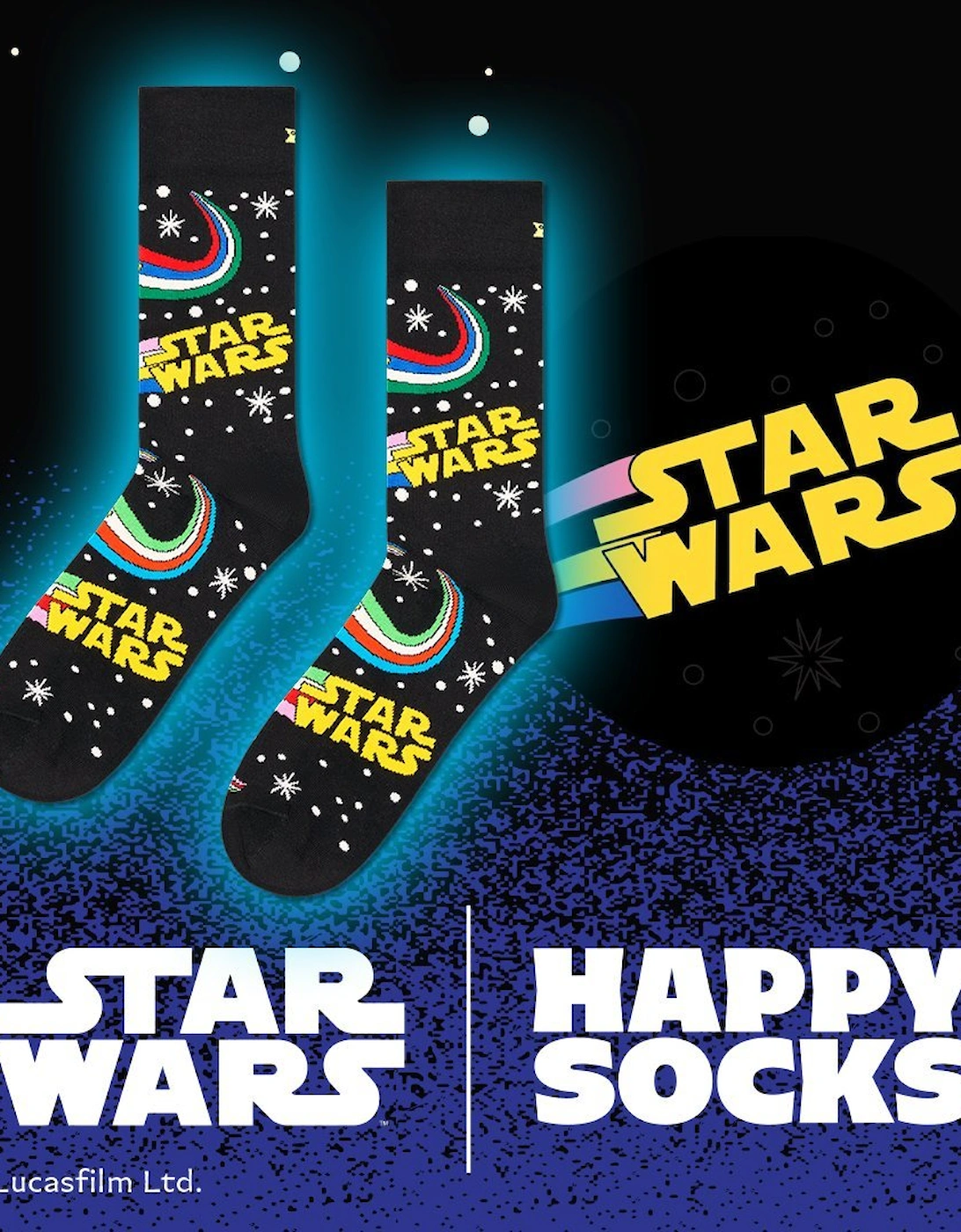 Star Wars Title Socks, Navy