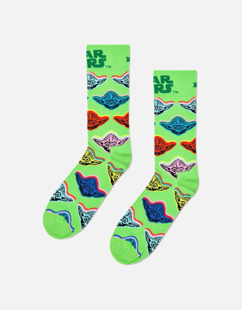 Star Wars Yoda Socks, Light Green