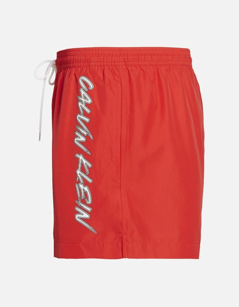 CK Wave Short Drawstring Swim Shorts, High Risk