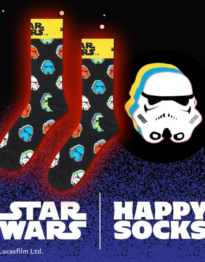 Star Wars Stormtrooper Socks, Black