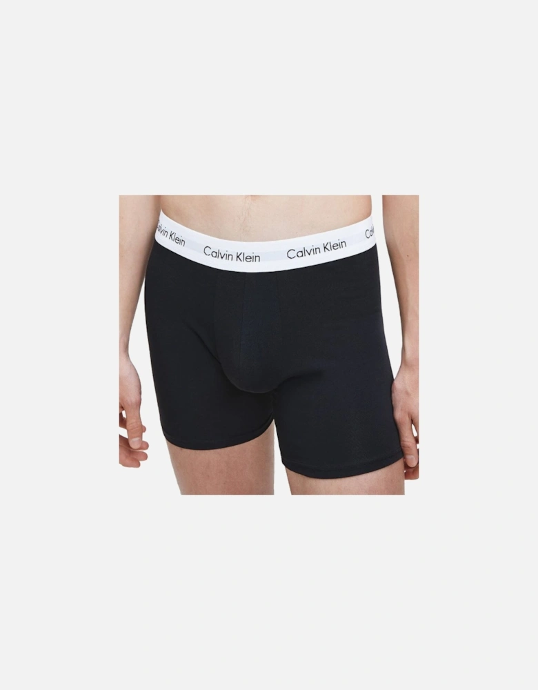 3-Pack Boxer Briefs, Black/white