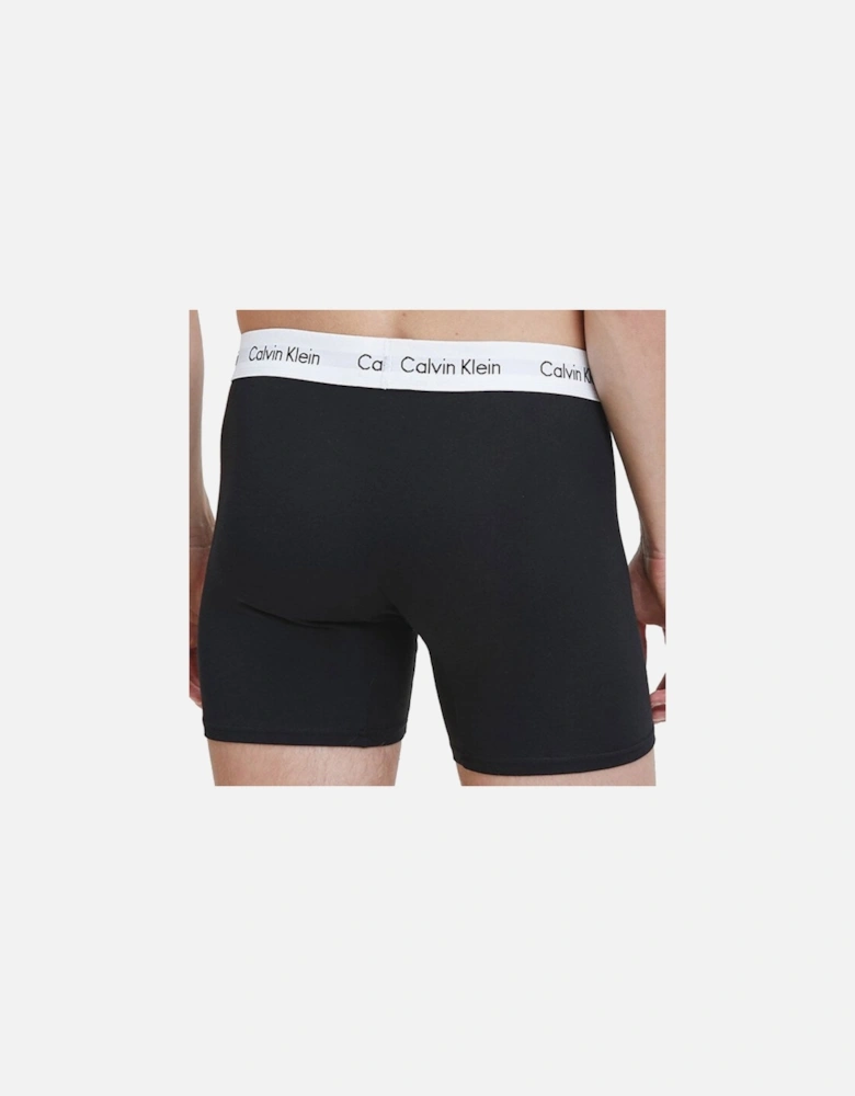 3-Pack Boxer Briefs, Black/white
