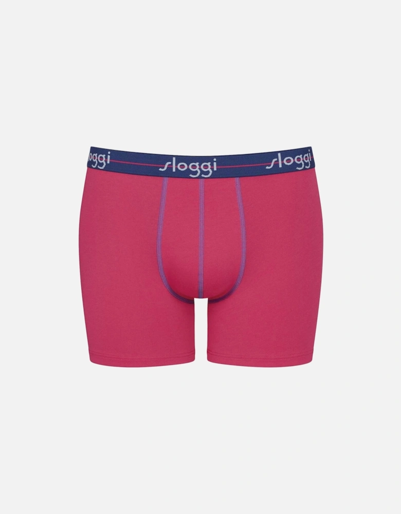 Start 3-Pack Short, Pink-Dark Combination