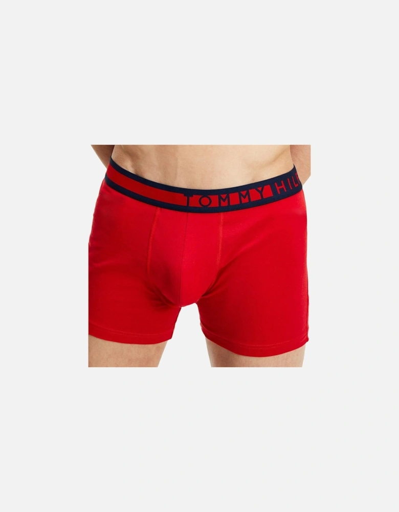 3-Pack Boxer Trunks, Navy Blazer / Tango Red / PVH White