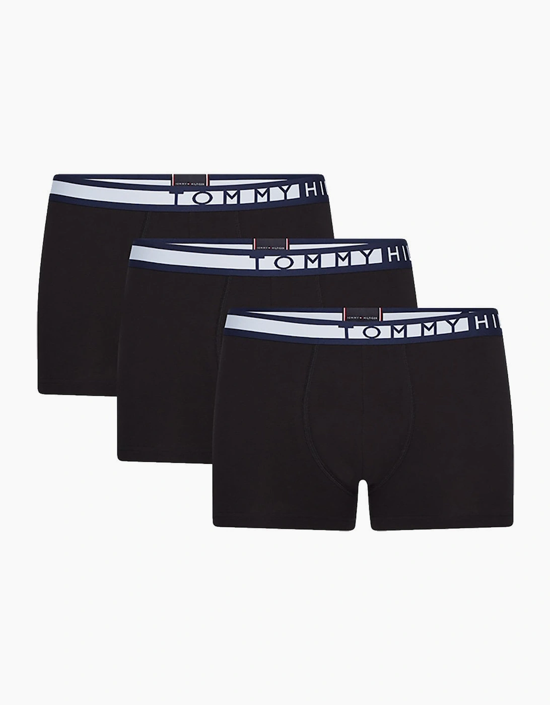 Tommy Hilfiger Men's Black 3-Pack Boxer Trunks, Pvh  35/34/32 L