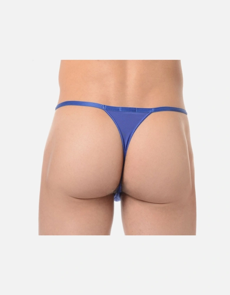 Plume G-String Blue