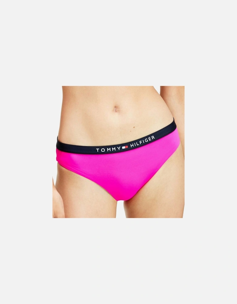 Classic Swim Bikini Bottoms, Pink Glo