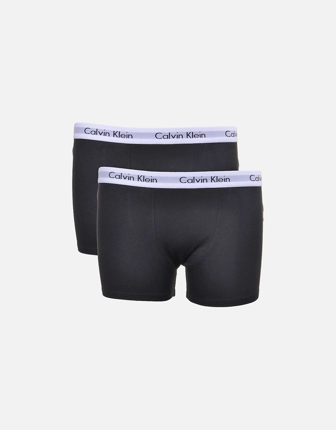 Boys 2-Pack Modern Cotton Boxer Trunks, Black, 5 of 4