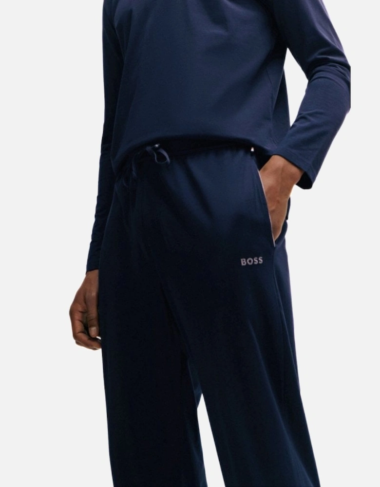 Mix & Match Loungewear Jogging Bottoms, Navy/silver
