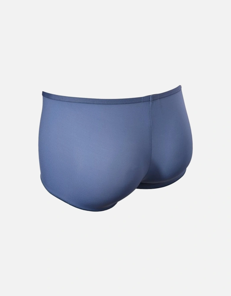 Plume Ultra-light Boxer Trunk, Mid Blue