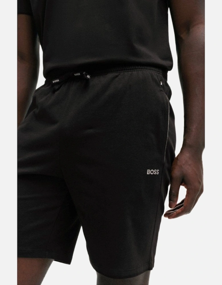 Mix & Match Loungewear Jogging Shorts, Black/grey