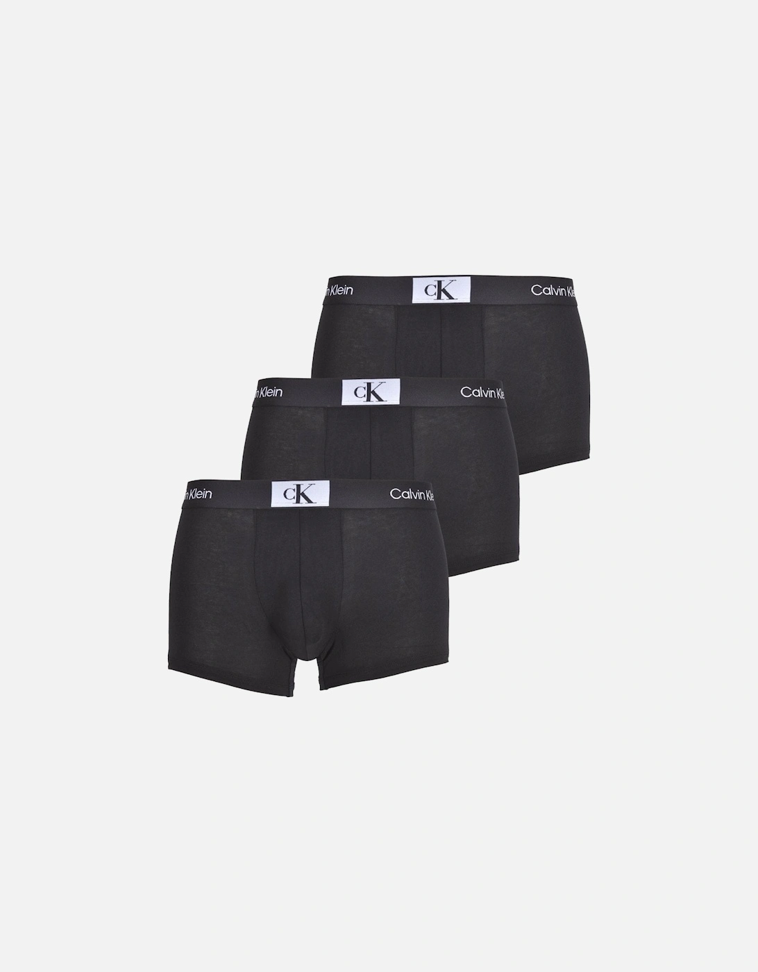 3-Pack CK 1996 Boxer Trunks, Black, 8 of 7