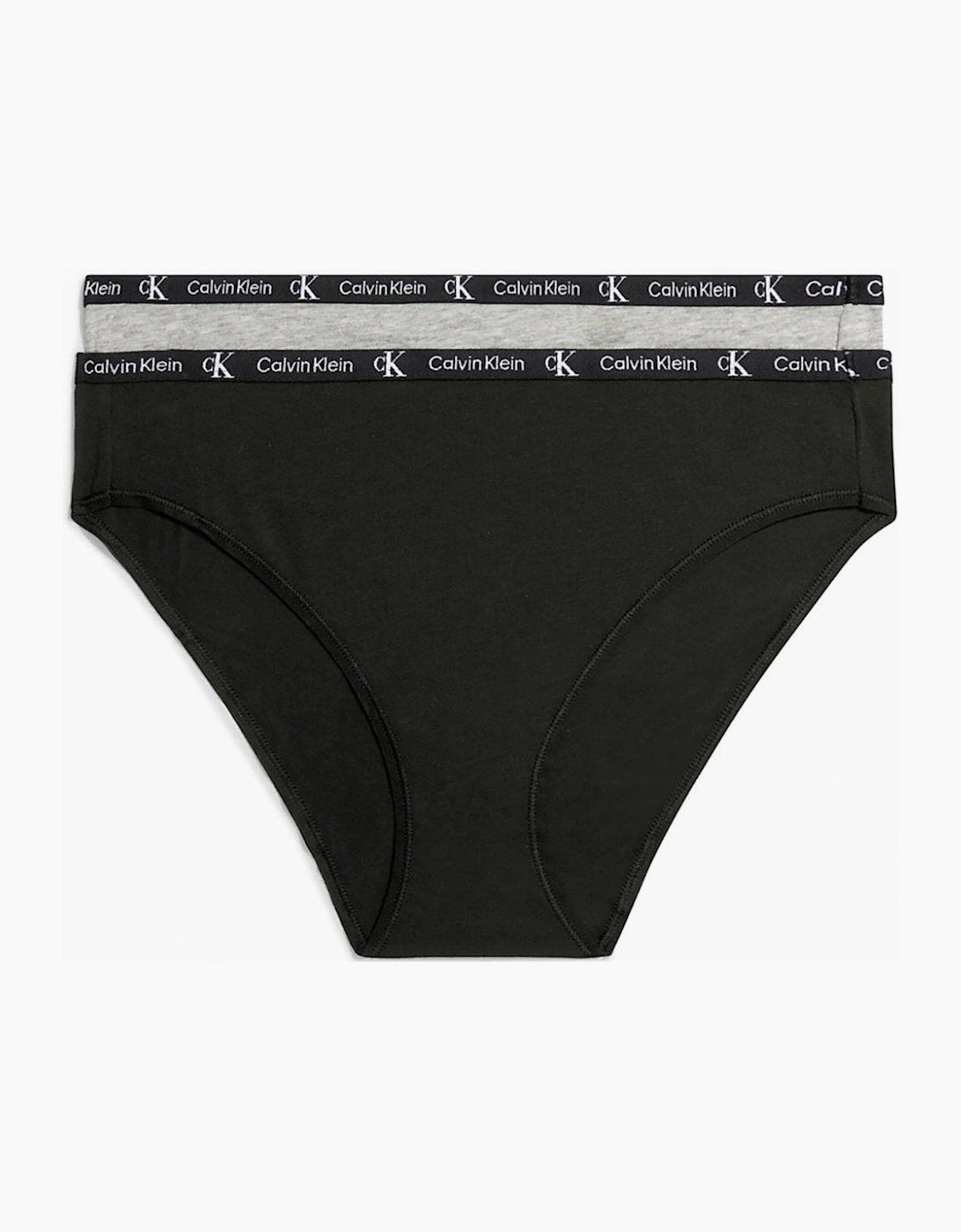 Calvin Klein Calvin Klein Women's 2-Pack CK 1996 Bikini Briefs, Black/Grey