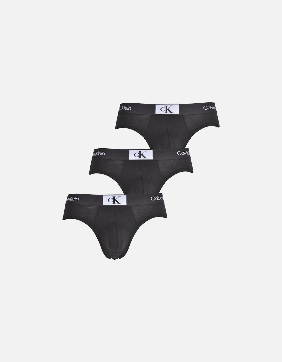 3-Pack CK 1996 Men's Briefs, Black, 8 of 7