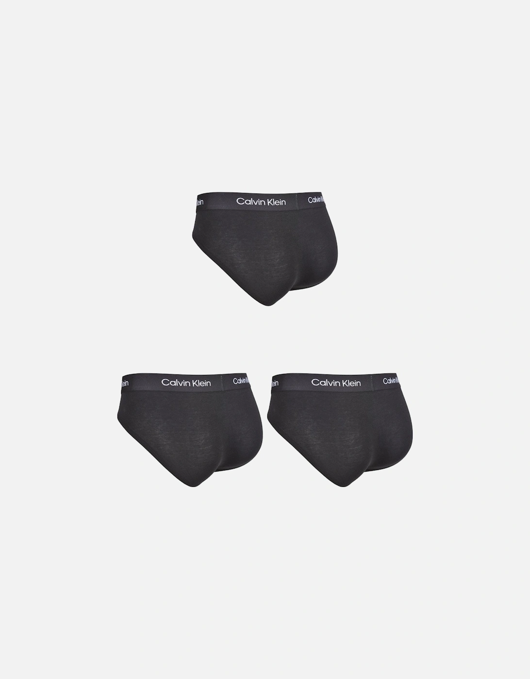 3-Pack CK 1996 Men's Briefs, Black