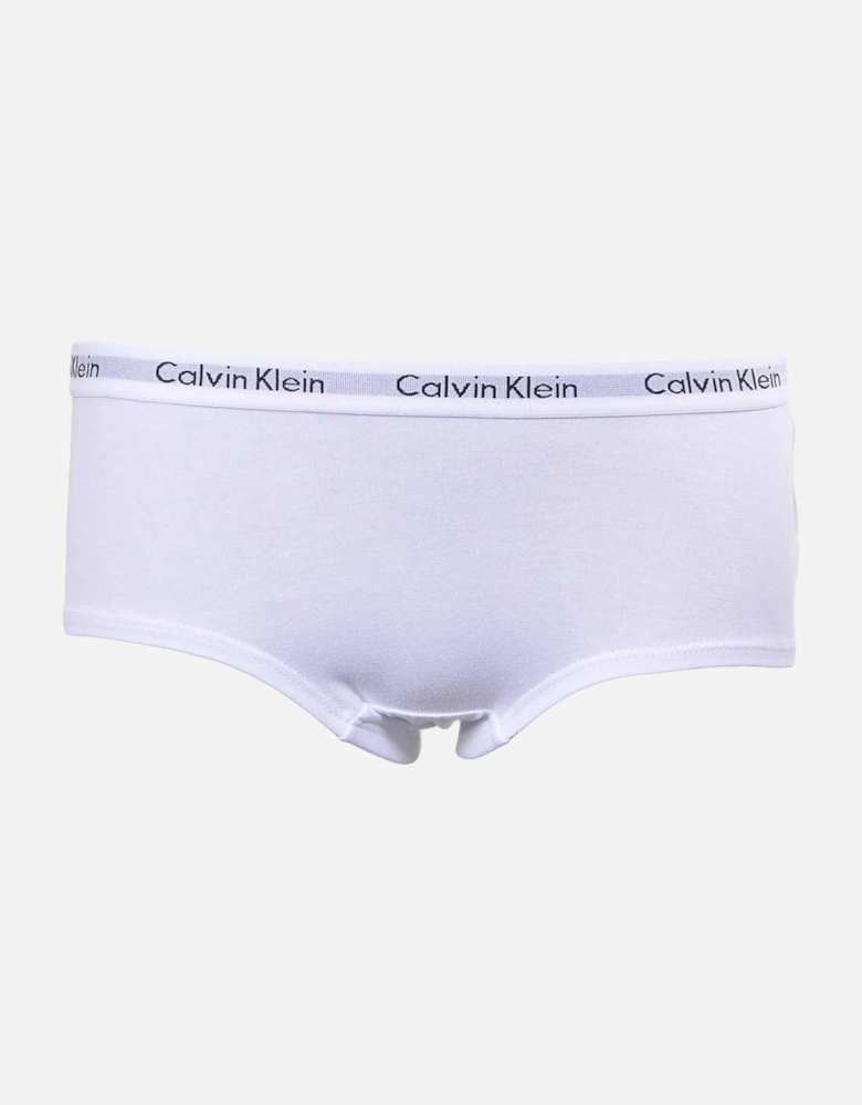 GIRLS 2 Pack Modern Cotton Shorty Brief, Black/White