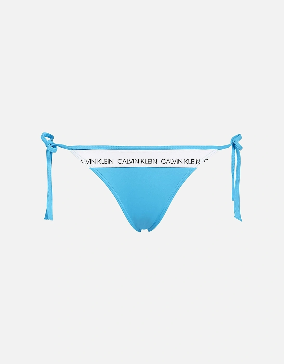 Swimwear CK LOGO Side Tie Bottom, Maldive Blue, 3 of 2