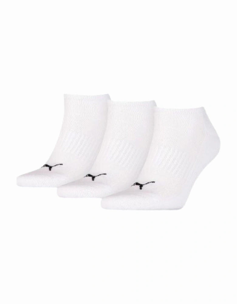 3-Pack Sports Trainer Socks, White