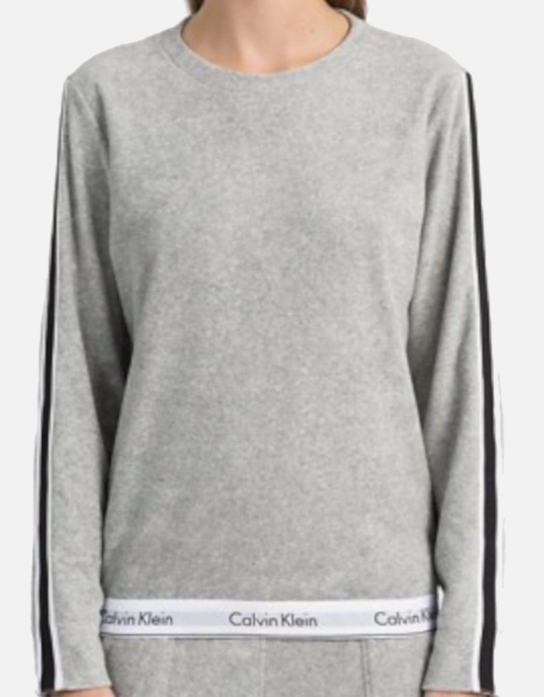 Modern Cotton 'Retro' Sweatshirt, Grey