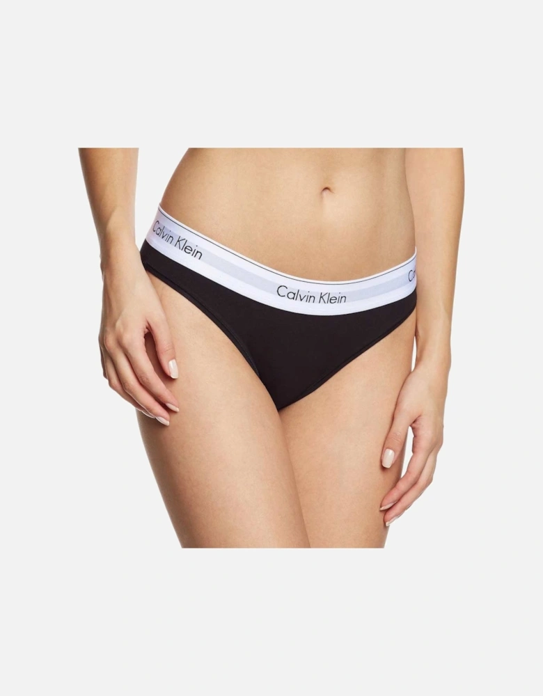 Modern Cotton Bikini Brief, Black