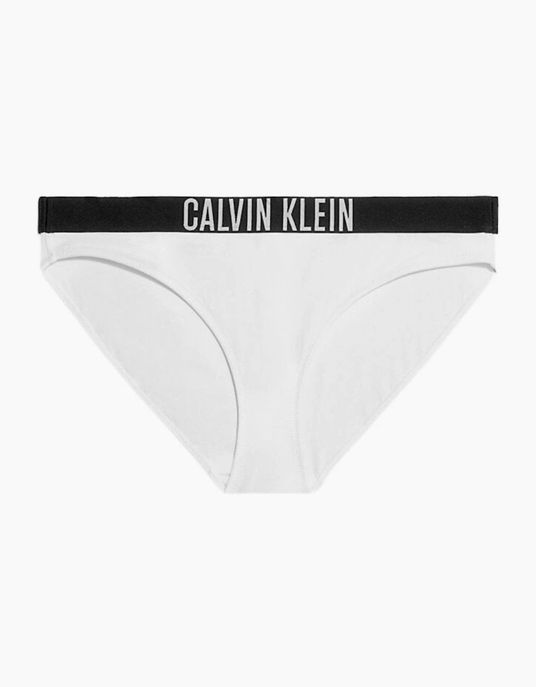 Calvin Klein Women's White Swimwear Intense Power Bikini Bottoms,  Xl
