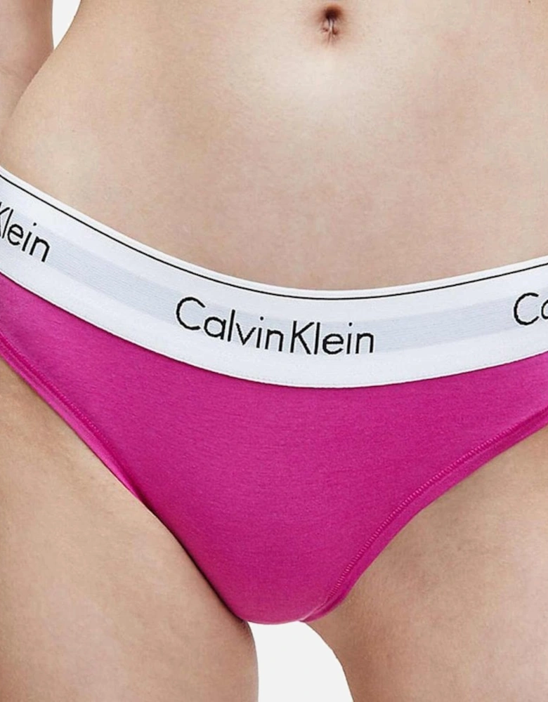 Modern Cotton Bikini Brief, Bright Magenta