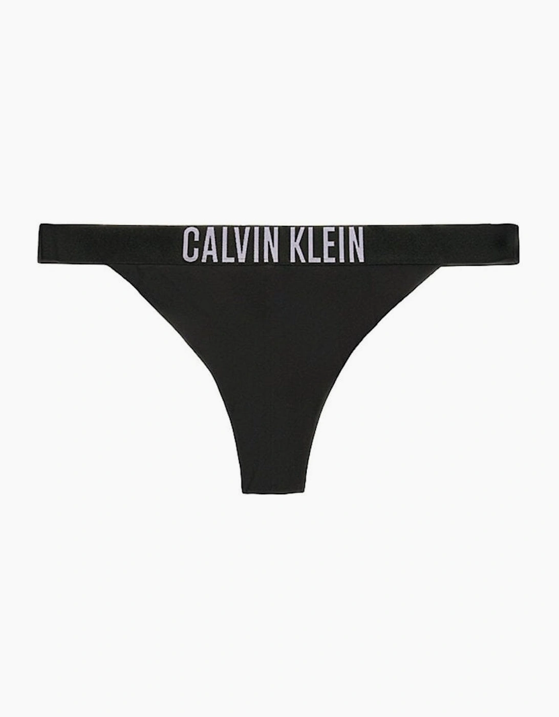 Calvin Klein Women's Swimwear Intense Power Brazilian Brief, Black - Size: M