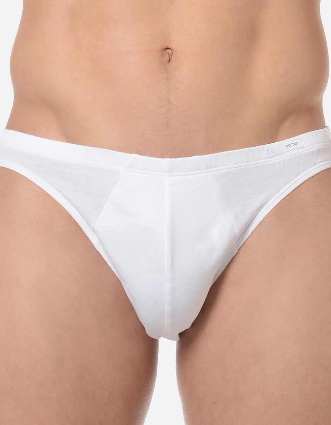 Premium Cotton Comfort Micro Brief, White, 3 of 2