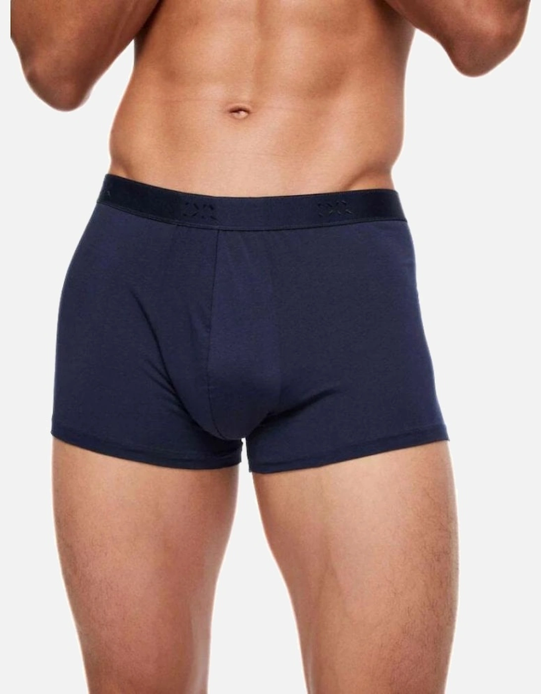 Jack Pima Cotton Boxer Trunk, Navy